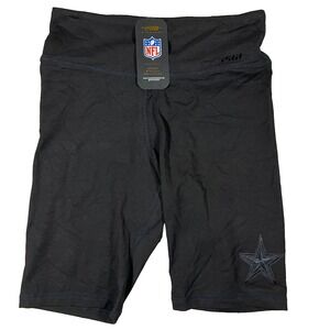 Pro Standard‎ Womens Medium Black NFL Dallas Cowboys Compression Shorts NWT